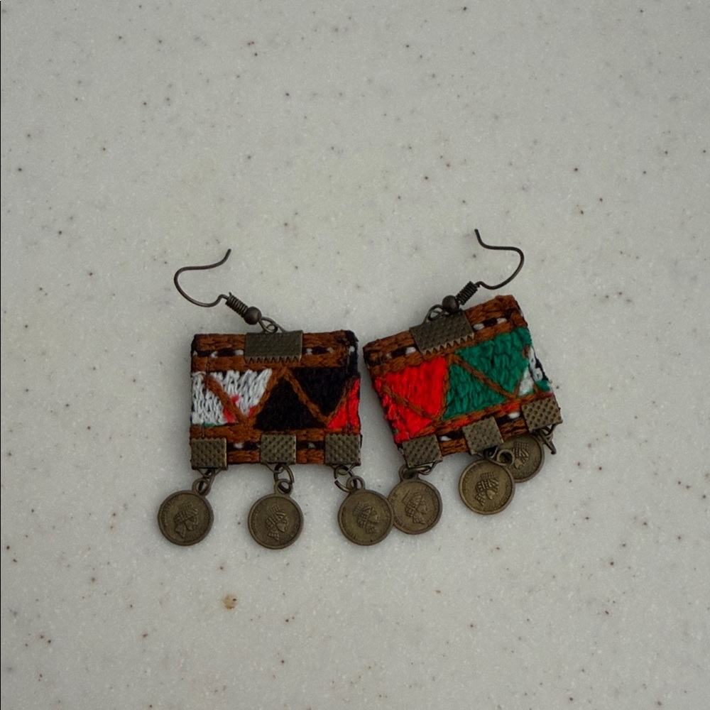 Handmade Bohemian Multicolor Earrings